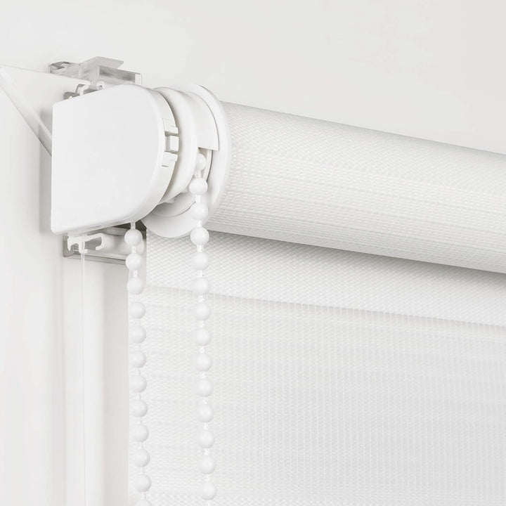 ROLLMAXXX Duo-rollo Doppelrollo Klemmfix ohne Bohren (90 x 220 cm, Braun) 90 x 220 cm Braun, 90 x 22