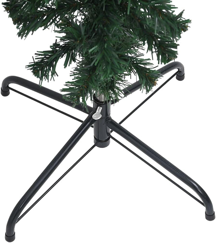 vidaXL Künstlicher Weihnachtsbaum mit Ständer Umgekehrt Grün 210 cm Grün 210 x 110 cm, Grün 210 x 11