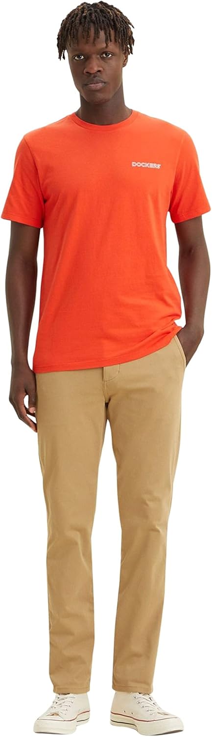 Dockers Herren Smart Supreme Flex Slim Hosen 32W / 34L Harvest Gold, 32W / 34L Harvest Gold