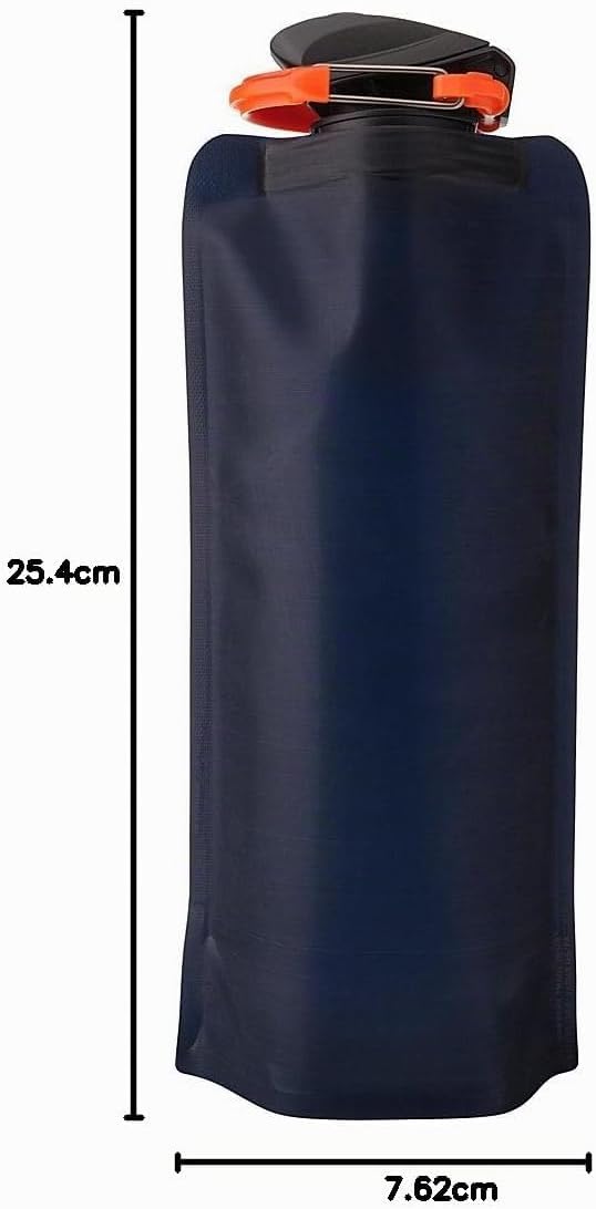 Vapur Eclipse Trinkflasche aus Kunststoff, wiederverwendbar, zusammenfaltbar/zusammenrollbar .70 Lit