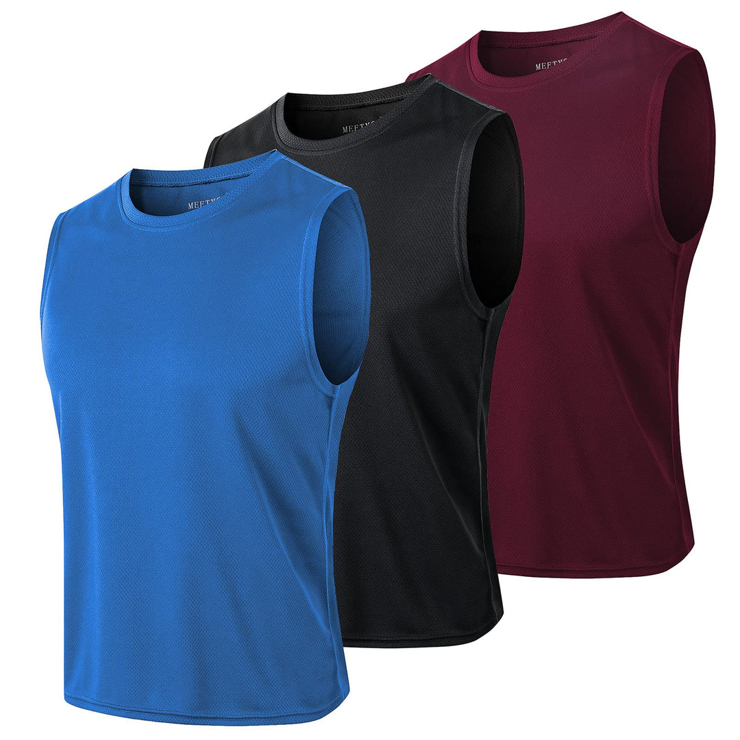 MEETYOO Tank Top Herren, Achselshirts Sport Ärmelloses Shirt Unterhemd Fitness Sleeveless Tshirt für