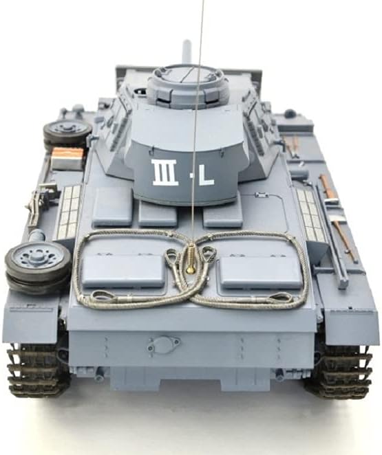 RC Panzer "Kampfwagen III" 1:16 Heng Long -Rauch&amp;Sound - mit Stahlgetriebe und 2,4Ghz Fernsteuerung