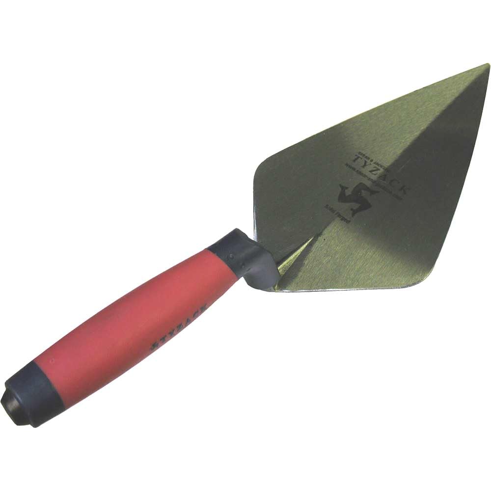 Spear &amp; Jackson 10110SF Tyzack Maurerkelle, weiche Haptik, breites Endstück, 25,4 cm Soft-Feel-Griff