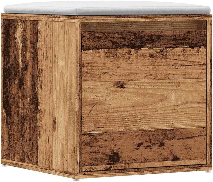 vidaXL Schubladenbox Altholz 40,5x40x40 cm Holzwerkstoff, Altholz