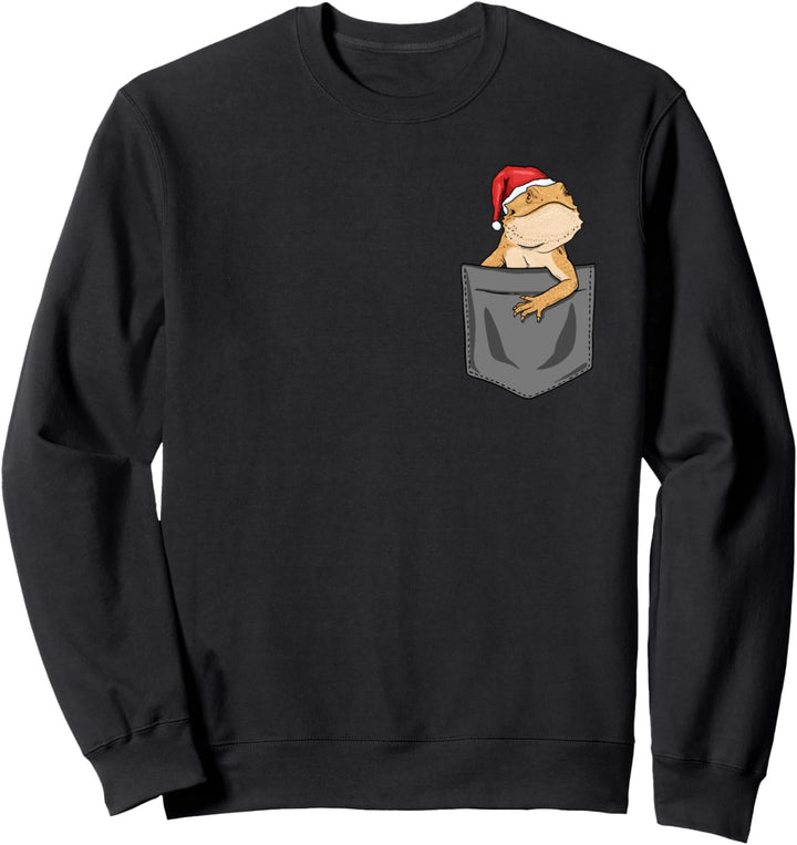 Bartagame Brusttasche Sweatshirt