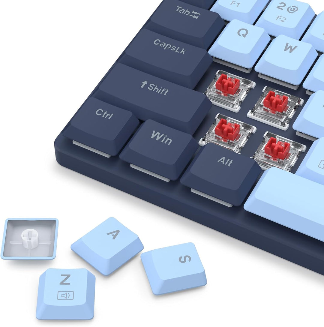 Redragon BS8773 Gaming-Tastaturen &amp; -Mäuse Combos Kabellos 78 Tasten | 2.4G Low-Profile mechanische