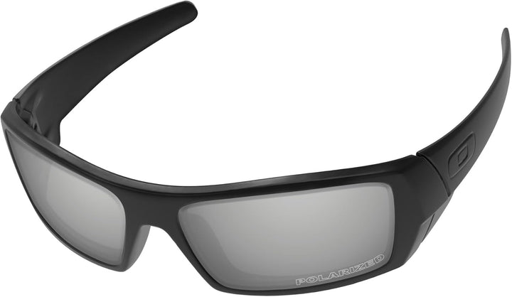 PapaViva Ersatzlinsen für for Oakley Gascan OO9014 Chrom-silber - Polarisiert, Chrom-silber - Polari
