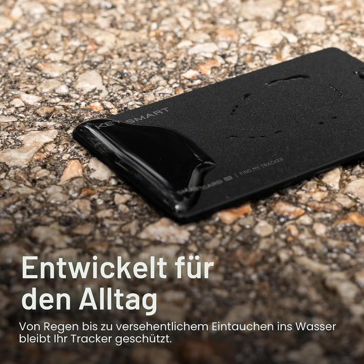 KeySmart SmartCard Lite Wallet-Tracker – funktioniert mit Apple Find My,wasserdicht ultradünner Blue