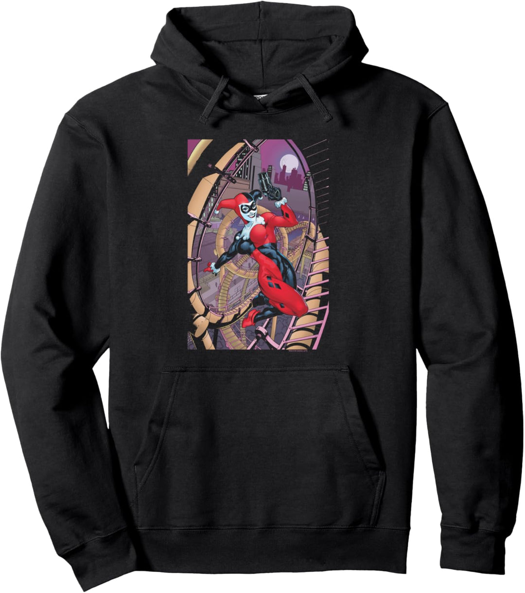 Harley Quinn Harley First Pullover Hoodie