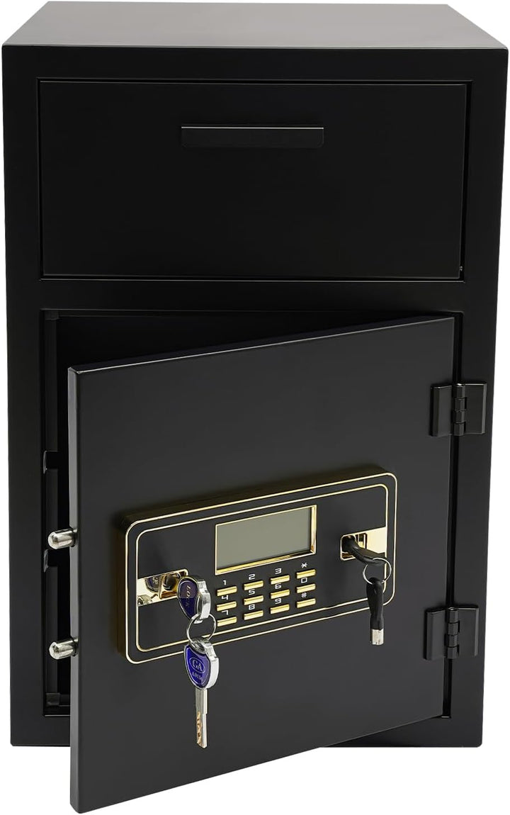 Safe Tresor Mit 90° Einwurfschlitz,MöBeltresor Tresore Elektronischer Sicherheitstresor,Geldkassette