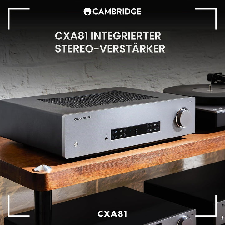 Cambridge Audio CXA81-80 Watt separater integrierter Stereo-Verstärker HiFi-System mit Bluetooth apt