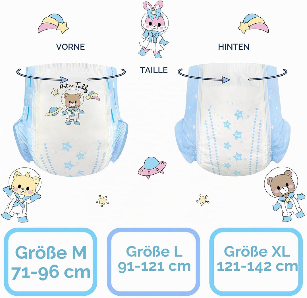 LittleForBig 5500-5800 ml Erwachsenen Gedruckten Windeln 2 Stück Pack 3 Drucke Zufällig Sortiert - A