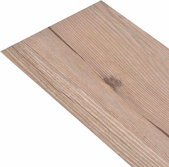 Bodenplanken 18er Set Eichenbraun PVC selbstklebend 91,5 x 15 x 0,2 cm für Innenbereich Bodenbelag R