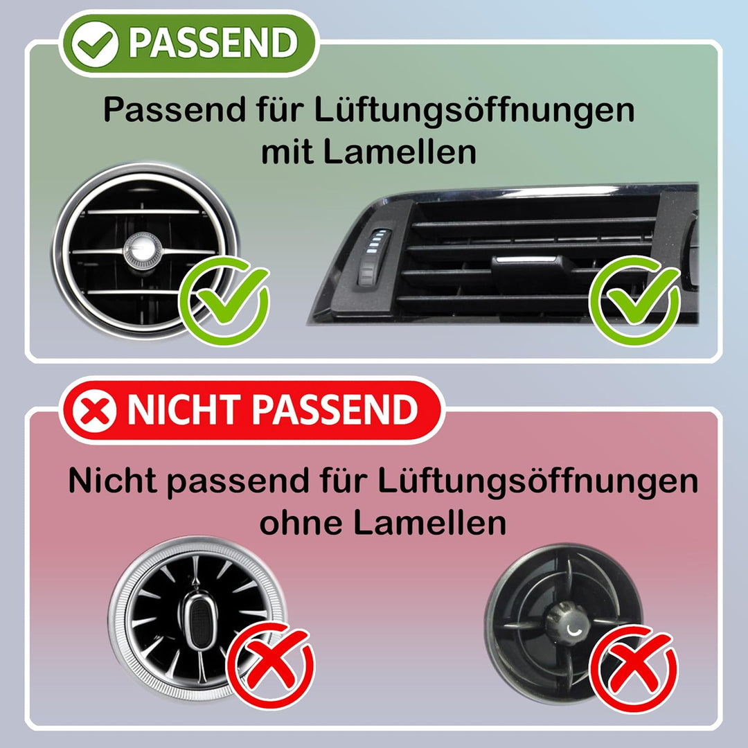 Aigner &amp; Reiter Handyhalterung Auto Magnet für die Lüftung | kompatibel nur mit Apple iPhone Modelle