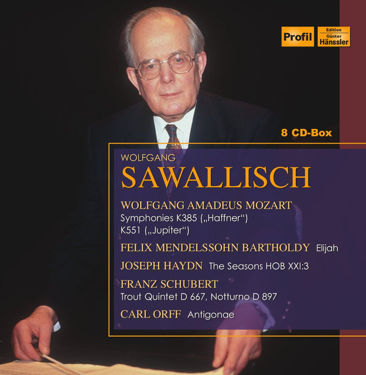 WOLFGANG SAWALLISCH, Audio-CD