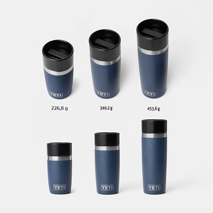 YETI Rambler 16 oz (473 ml) Travel Bottle mit auslaufsicherem Commuter-Deckel, Vakuumisolierte Edels