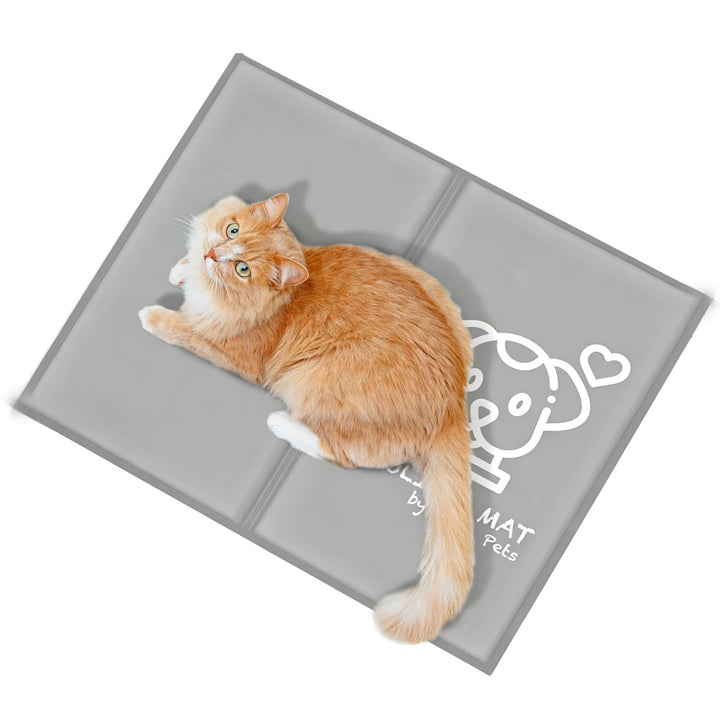 Pawtasy Kühlmatte Katze Hunde Kühldecke Sommer Kühlkissen mit Ungiftiges Gel für Klein Haustiere Hun