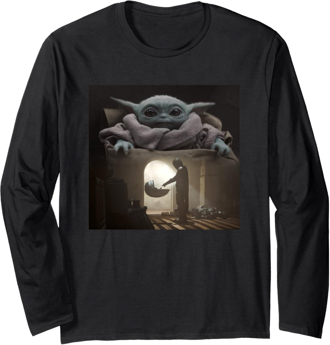 Star Wars The Mandalorian The Child &amp; Mando Langarmshirt
