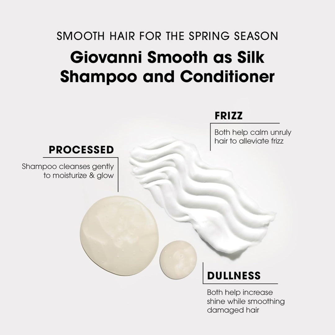 Giovanni Cosmetics Smooth As Silk Deeper Moisture Conditioner, 24 Oz