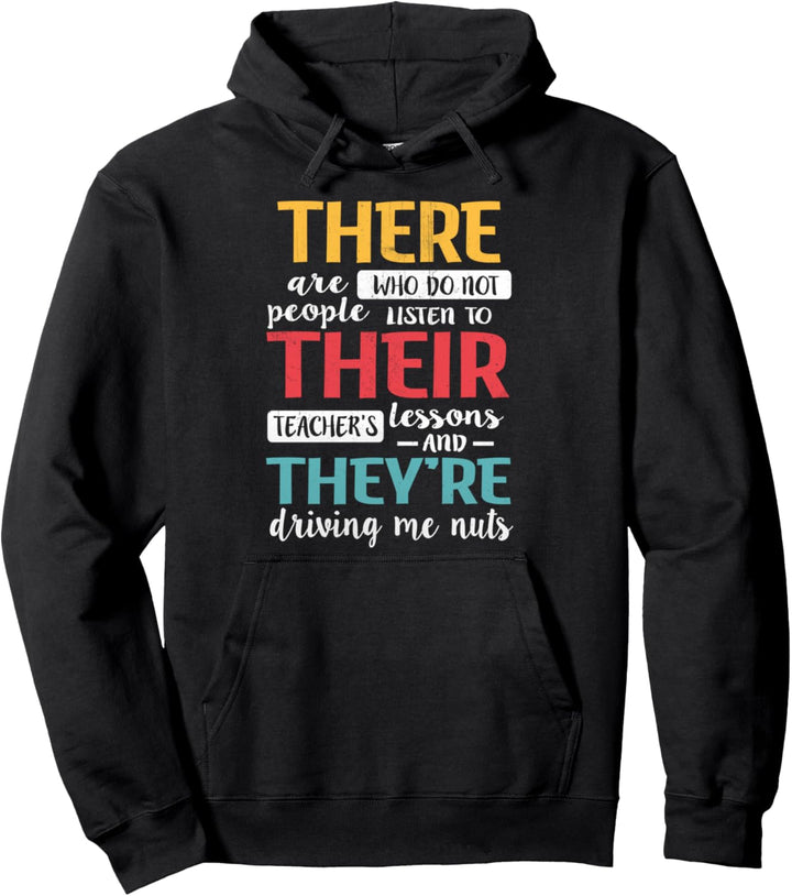 English Grammar Teacher Gift - There Their They&
