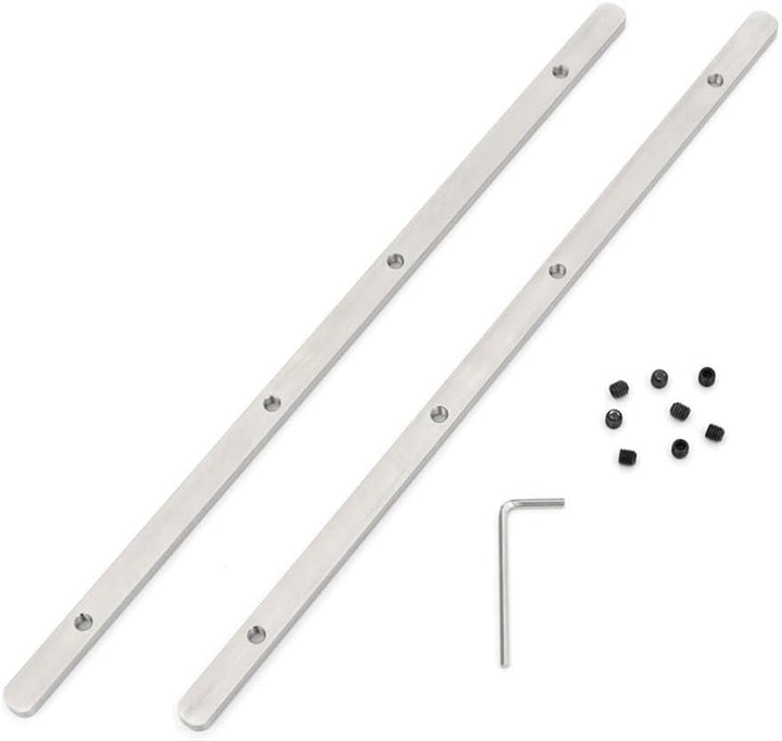 Führungsschienen-Verbindungsstück-Zubehör-Set 71358 für Kettensäge, lange Schnitte, Edelstahl-Lösung