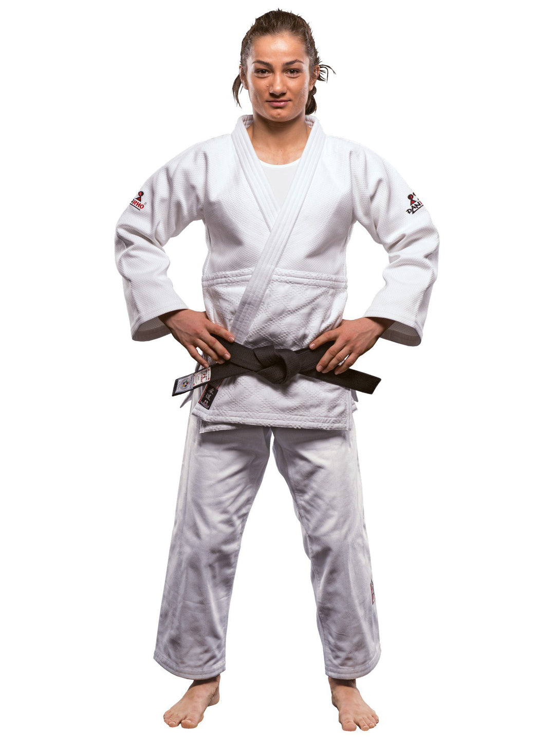 DanRho Judogi Ultimate 750 IJF Approved mit Label weiss Judoanzug Gi 170 S Weiss, 170 S Weiss