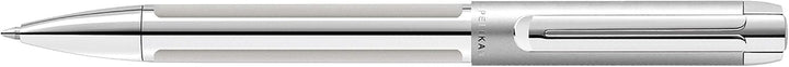 Pelikan 951996 Kugelschreiber Pura K40, silber Silver 1 Stück (1er Pack) Pelikan 951996, Silver 1 St