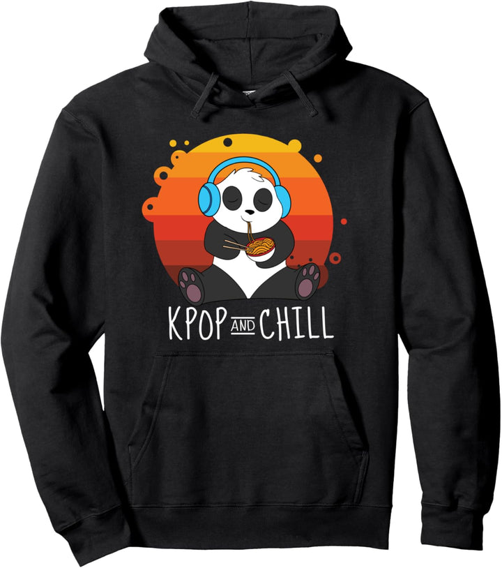Nur ein Mädchen, das K-Pop T-Shirt Panda KPop Panda Pullover Hoodie