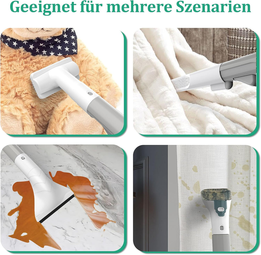 Waschsauger Polsterreiniger Gerät,Teppichreiniger,Geeignet für Sofas,Teppiche,Polstermöbel,Treppen,A