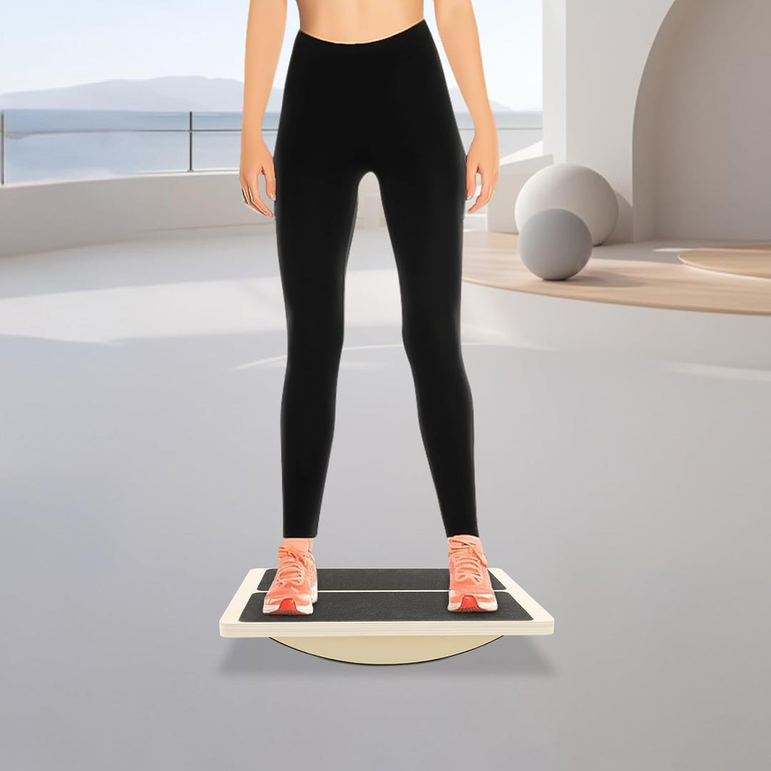 Balance Board, Gleichgewichtstrainer, Wadendehner, 30 x 40 cm