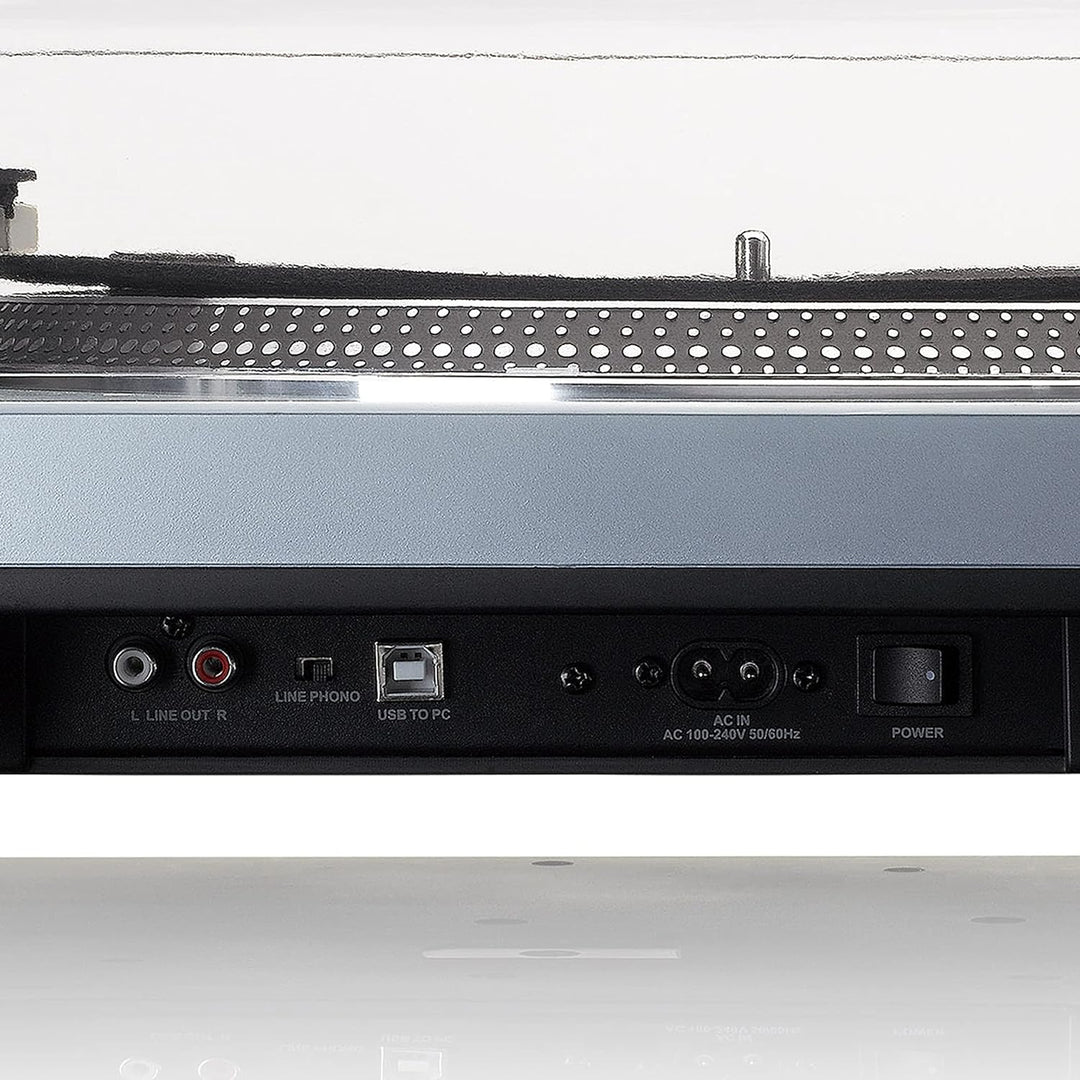Lenco L-3809 Plattenspieler - DJ Plattenspieler mit Direktantrieb - USB - Vorverstärker - 33 und 45