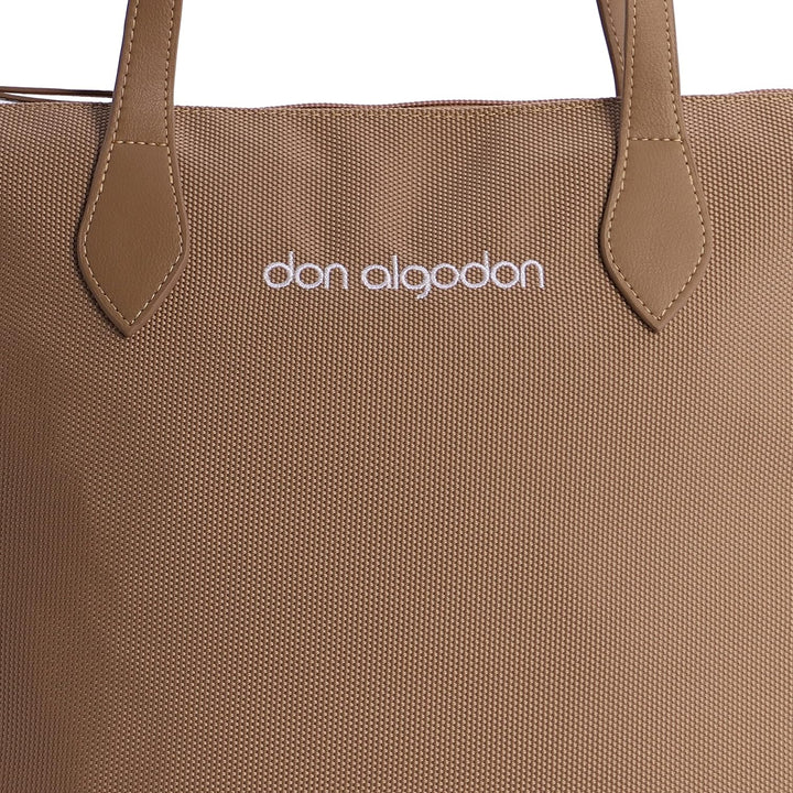 DON ALGODON Damen Telma Damenhandtaschen Beige, Beige