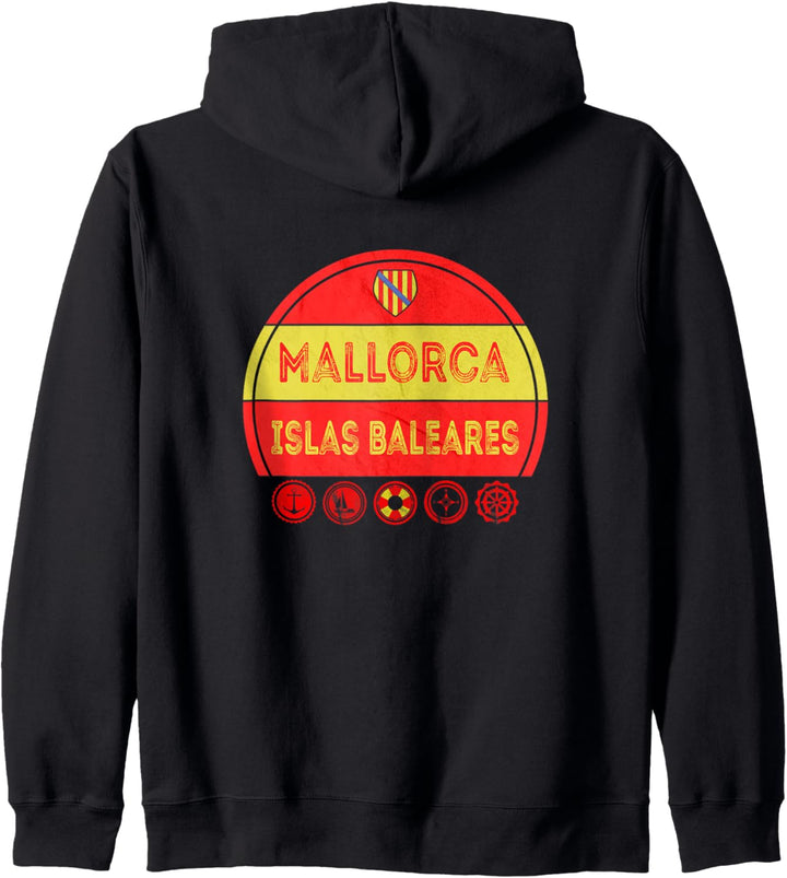 Mallorca Balearen Souvenir Urlaub Spanien Kapuzenjacke