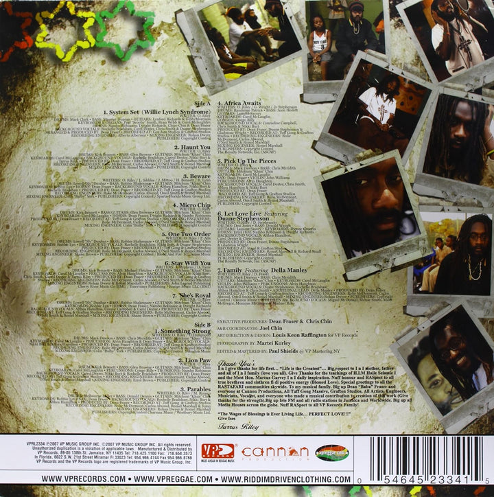 Parables, Vinyl