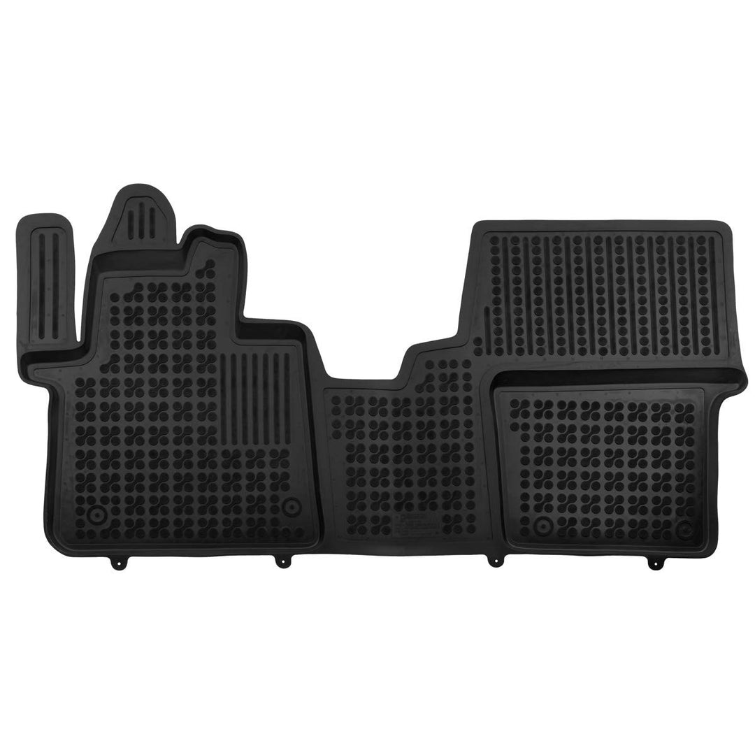 AZUGA Hohe Gummi Fussmatten mit Rand passend für Citroen Spacetourer/Peugeot Traveller/Toyota ProAce