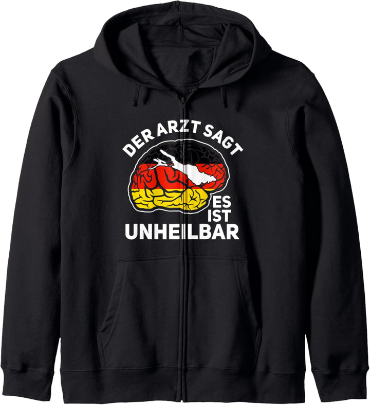 Der Arzt sagt es ist Bodensee Kapuzenjacke
