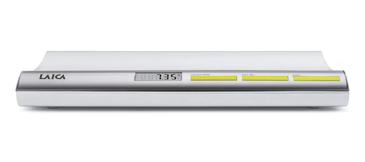 LAICA Elektronische Babywaage, mit Gewichtssperre, 20 g - 20 kg Kapazität, silber Silber/Weiss La166
