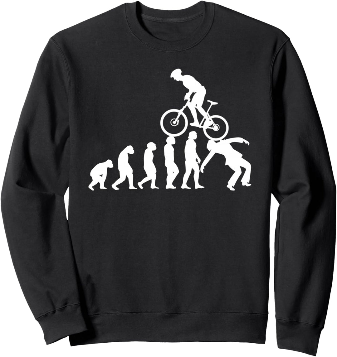 Evolution MTB Mountainbike Zubehör Fahrrad Sweatshirt
