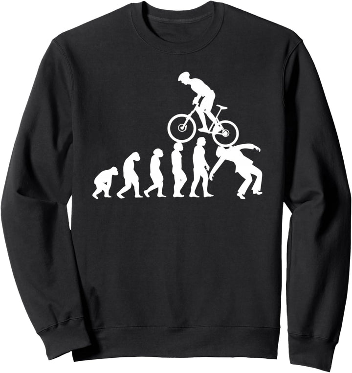 Evolution MTB Mountainbike Zubehör Fahrrad Sweatshirt