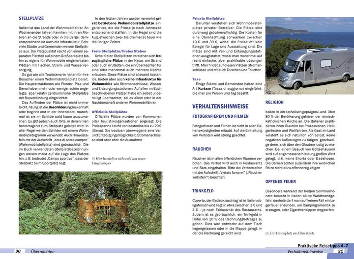 Reise Know-How Wohnmobil-Tourguide Toskana und Elba: Die schönsten Routen, Taschenbuch