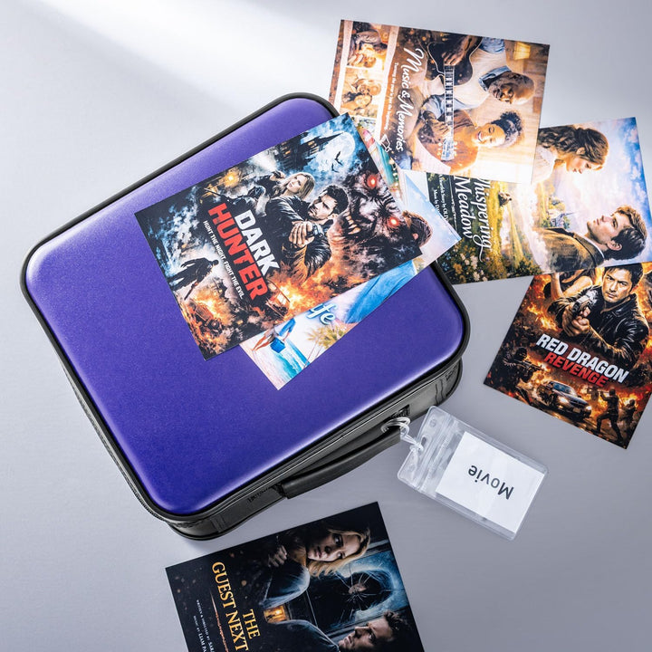 SANWA CD DVD Hüllen, CD Aufbewahrungs für 100 Discs und 50 Booklets, tragbare CD Sammelmappe mit Gri