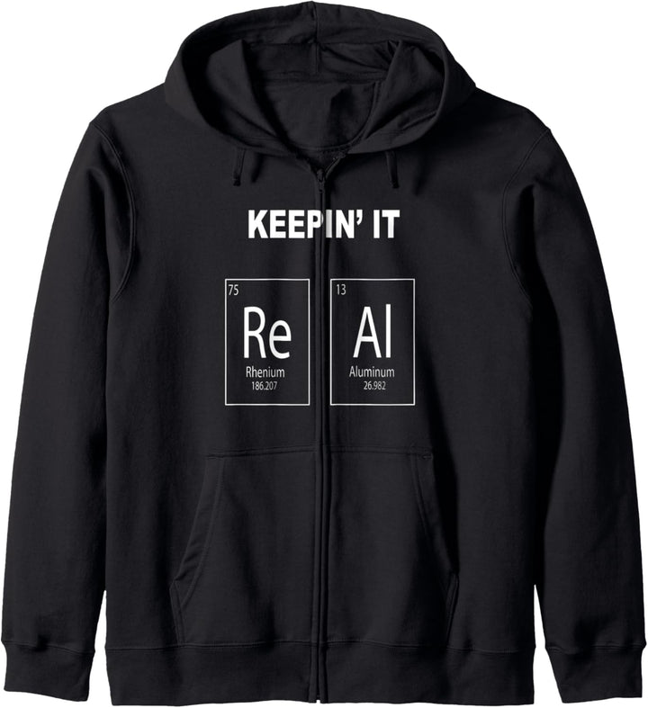 Es real zu halten Periodensystem der Elemente Kapuzenjacke