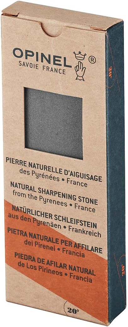 Opinel Abziehstein gross, zum Schärfen von Messern und Klingen, Masse: 14 cm, 254638