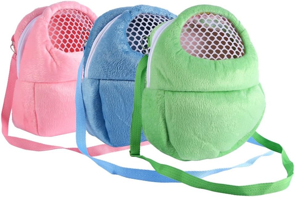 Haustiertragetaschen Hamster Ratte Igel Kaninchen Schlafsack Atmungsaktiv Tragbar Ausgehende Reise H