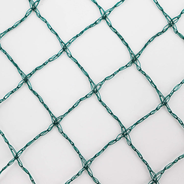 Vielseitiges Teichnetz 23m x 10m grün 17mm x 17mm Masche I Aquagart Laubschutznetz Teich Abdecknetz
