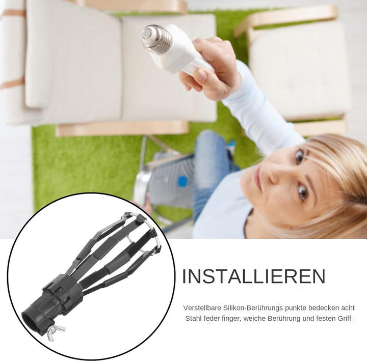 Generisch Bulb Accessories, Ceiling Light Tool, Bulb Changer, Telescopic Changers Tool, High Ceiling