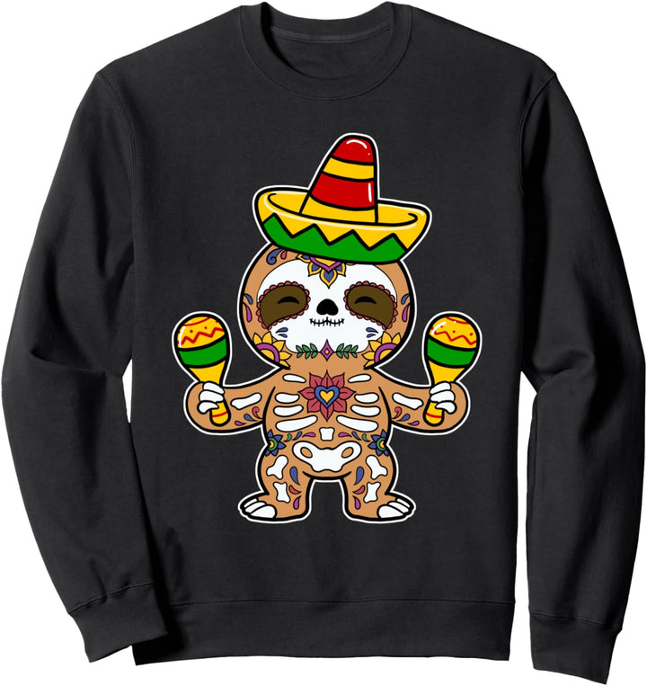 Faultier Sugar Skull Sweatshirt