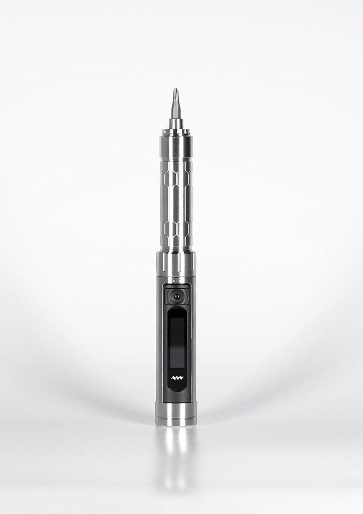 MINIWARE ES15S Elektrischer Schraubendreher Motion Control Ladewerkzeug 24 Bits OLED-Display Wiedera