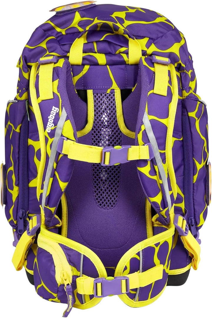 ergobag Pack Set ergonomischer Schulrucksack flexibel 6-teilig Set 1. Klasse Grundschule für Mädchen