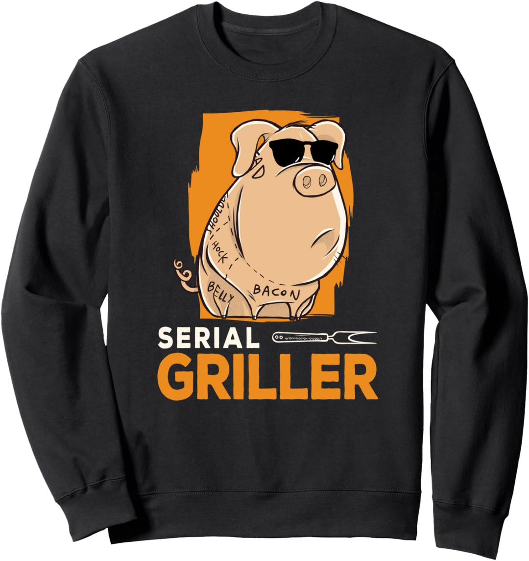 Grillmeister Seriengriller Grillen BBQ Barbecue Männer Sweatshirt